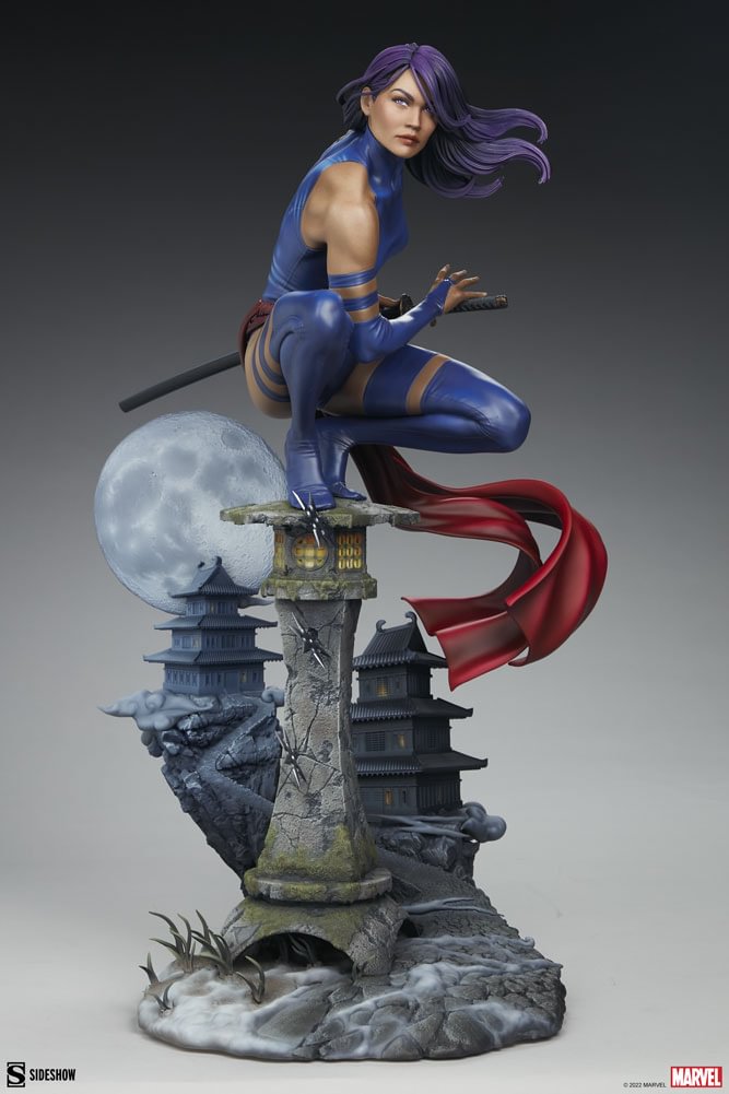 Sideshow Collectibles Marvel Comics Premium Format Psylocke Statue