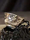 Electroplating Creative Coffee Cup Afternoon Tea Cup Flower Tea Cup Set