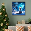 Diamond Painting-DIY Full Round Drill Star Cat