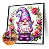 Diamond Painting -DIY Full Round Drill Flower Gnome