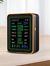 12 In 1 Air Quality Monitor PM2.5 PM10 CO CO2 TVOC HCHO AQI Tester for Indoor
