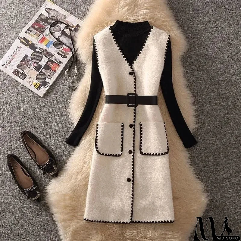 MidiSono - Modern and Fashionable winter Pullover