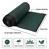 [US Local Warehouse] 4ft X 455ft Garden Privacy Fence 90% Blockage Fence Privacy Screen with Reinforced Bindings and Metal Grommets for Outdoor Wall Garden Yard Pool Deck