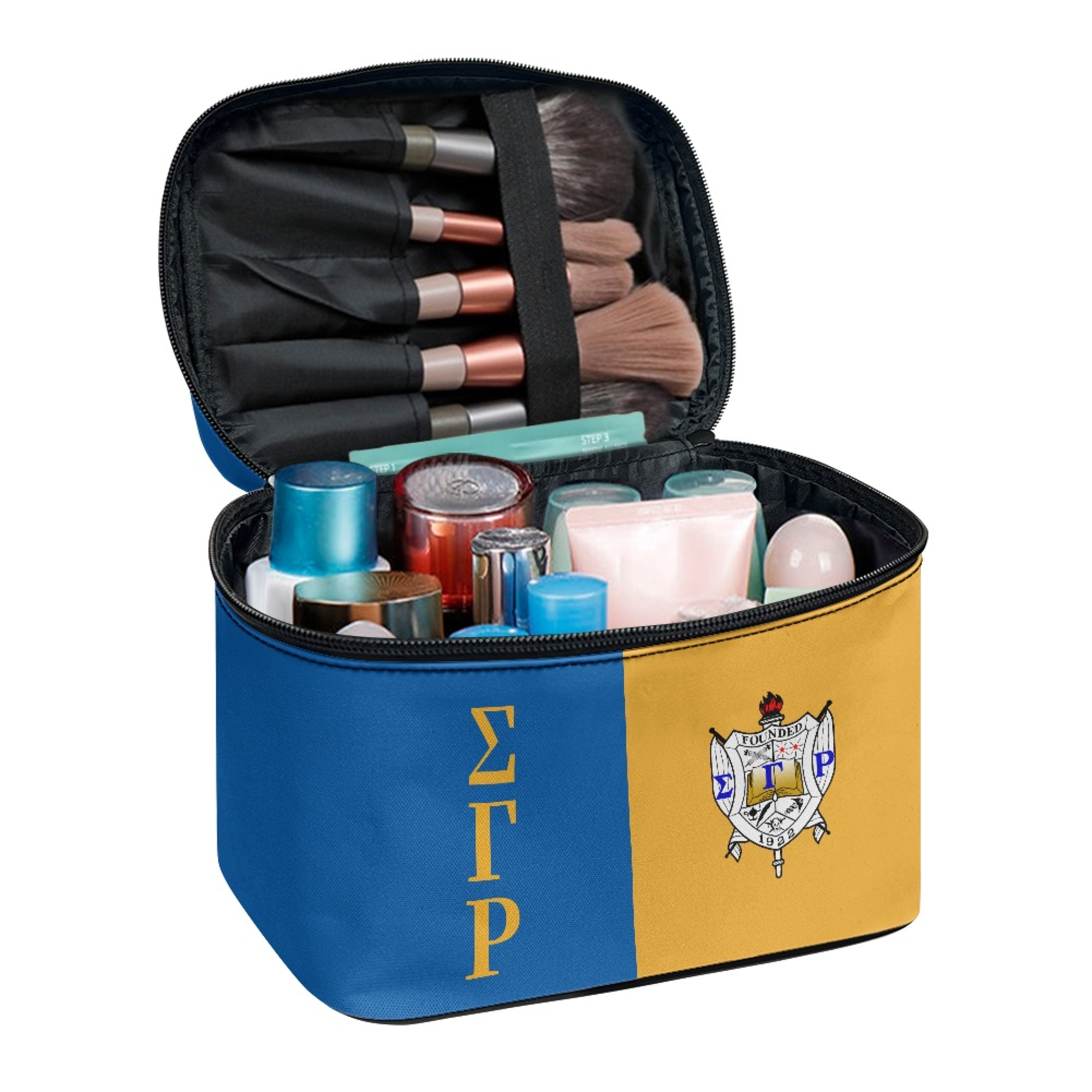 Portable cosmetic bag