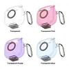TPU Earphone Case Fit for Anker Soundcore P31i with Safety Lock and Carabiner TPU Shockproof Cover Anti Drop Earbuds Accessories