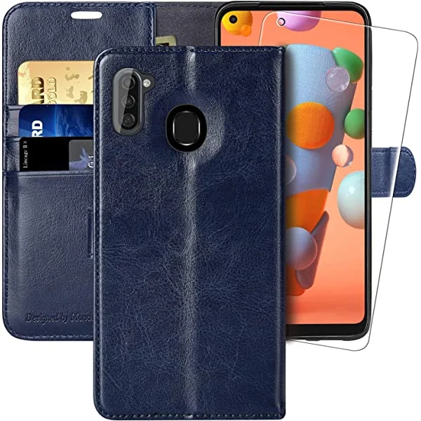 MONASAY Samsung Galaxy A11 Wallet Case, 6.4 inch 