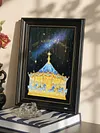 TOI Mix & Match Series - Night Banquet Wooden Irregularly Shaped Gold-Stamped Puzzle