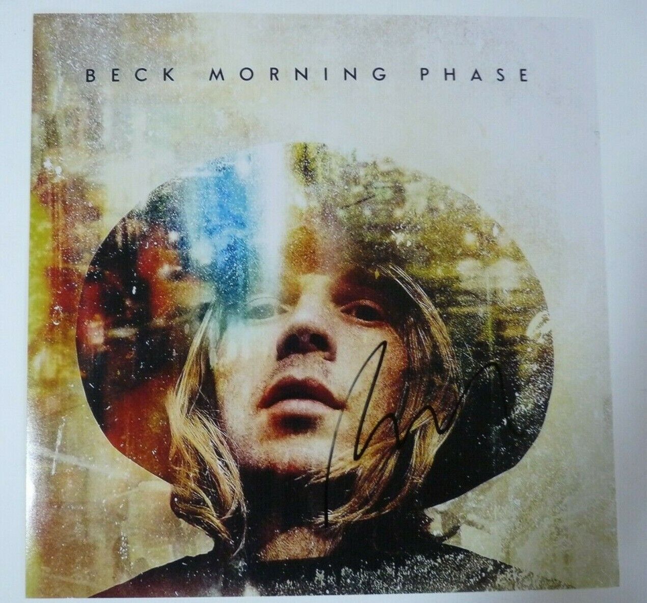 Beck Morning Star Autographed Signed 12x12 LP Photo Poster painting PSA Beckett Guaranteed