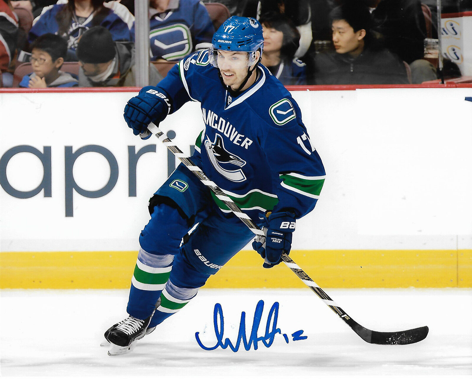 Vancouver Canucks Anton Rodin Signed Autographed 8x10 Photo Poster painting COA