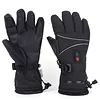 Electric Heating Gloves Rechargeable Windproof Hand Warmer Ski Thermal Gloves
