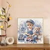 Diamond Painting-DIY Crystal Rhinestone Playing Boy