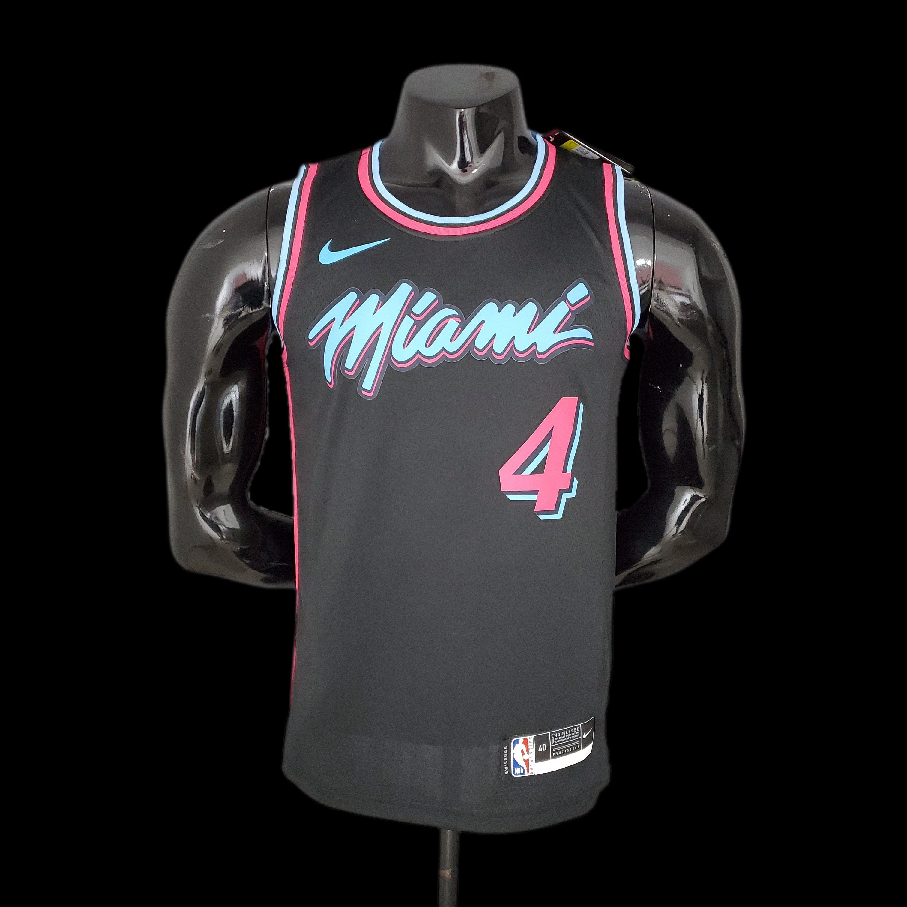Maillot Miami Heat 4 OLADIPONBA Basket Maillot De Fou, site maillot de foot pas cher