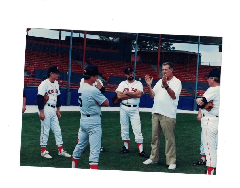 Ted Williams Boston Red Sox Original 1980's Fantasy Camp 3 1/2 x 5 Photo Poster painting