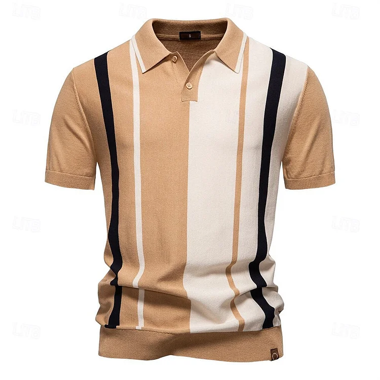 Timeless Colorblock Short-Sleeve Polo QueenFunky