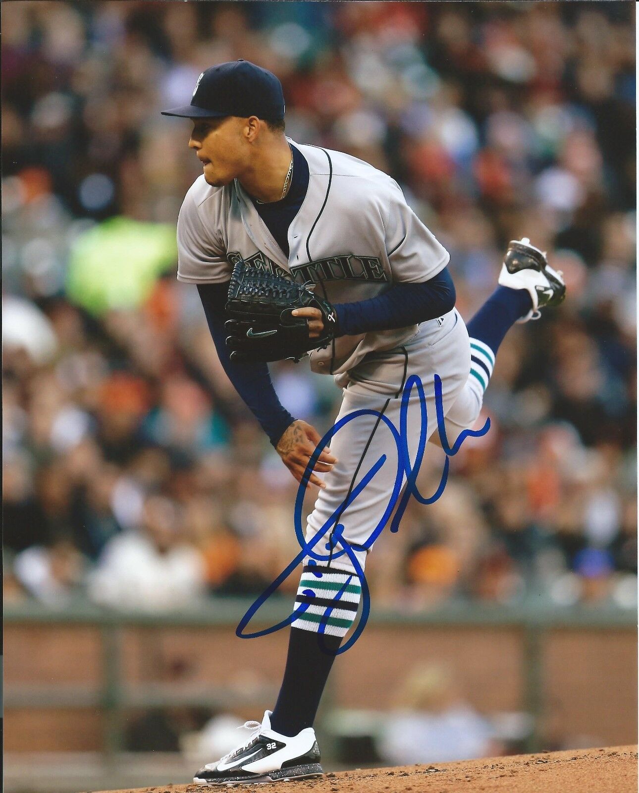 TAIJUAN WALKER signed autographed SEATTLE MARINERS 8x10 Photo Poster painting w/COA