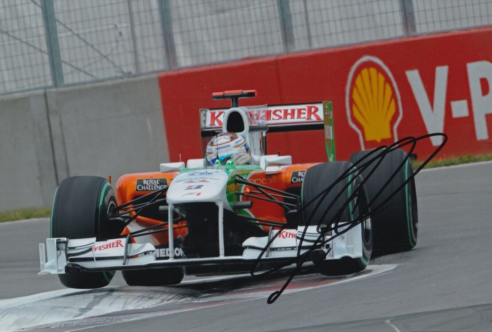 Adrian Sutil Hand Signed 12x8 Photo Poster painting F1 Autograph Force India Racing 5