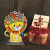 DIY Lion Diamond Painting Ornament Art Crafts