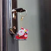 Diamond Painting Keychain-DIY 5pcs Christmas (Double-Side Diamond)