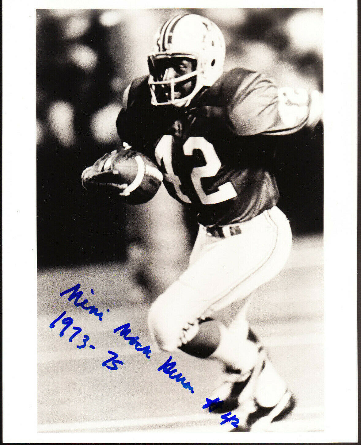 5 LOT MINI MACK HERRON AUTOGRAPH SIGNED 8X10 Photo Poster painting NEW ENGLAND PATRIOTS