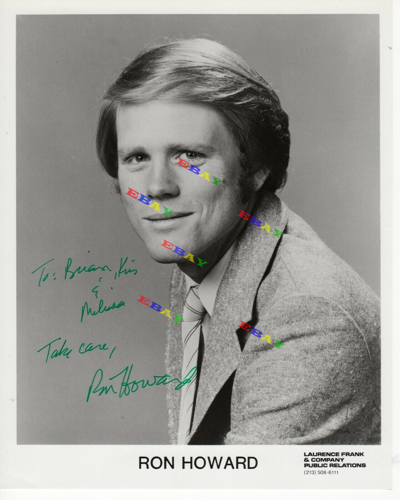 Ron Howard Producer Director Autographed Signed Photo Poster painting Reprint