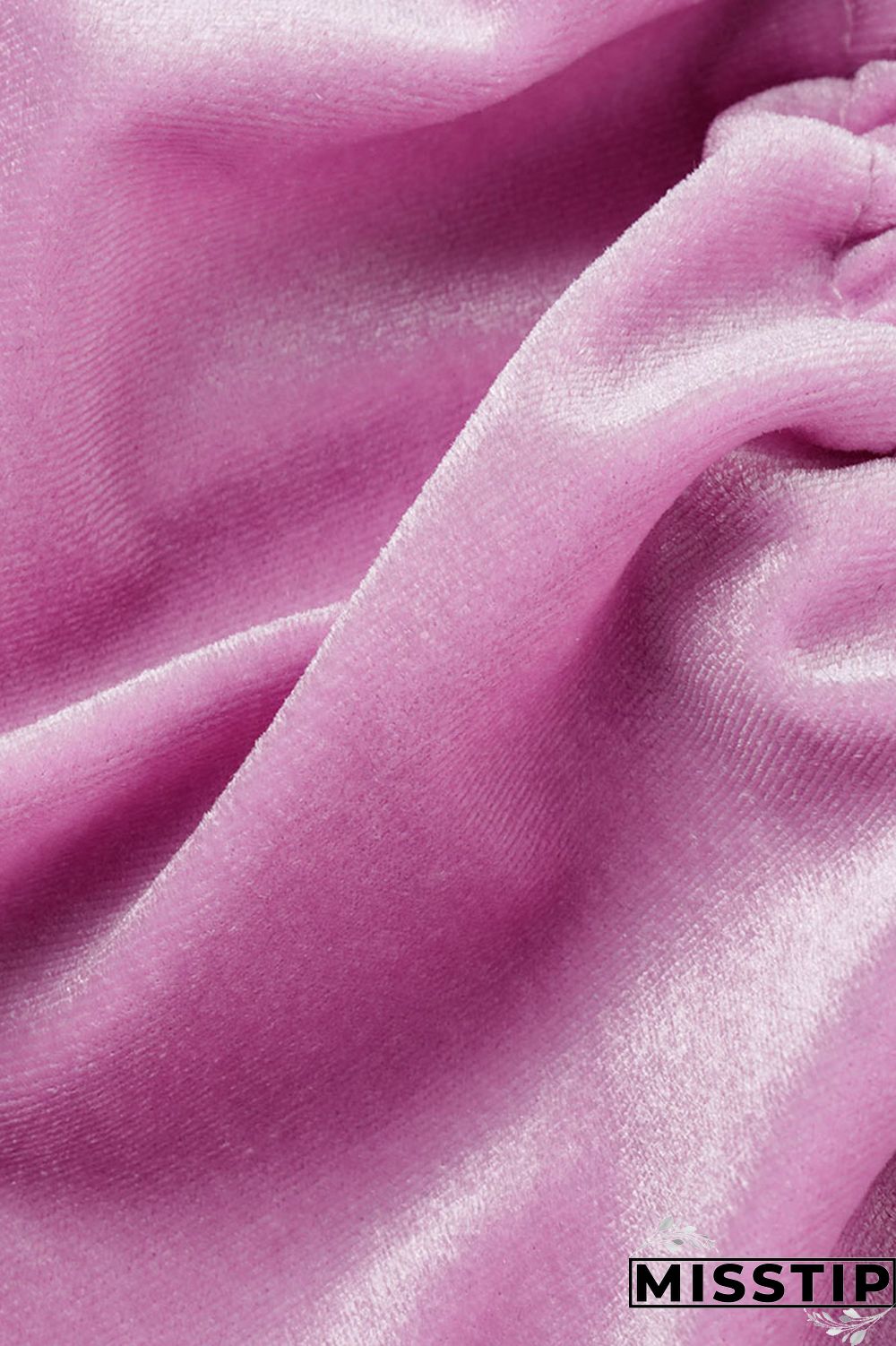 Blue Street Patchwork Solid Draped asymmetrical crop top Straight Long Sleeve Two Pieces