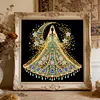 Diamond Painting-DIY Crystal Rhinestone Moon Shining Girl