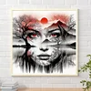 Double peinture-perceuse carr&eacute;e peinture diamant-50*50cm
