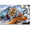 Siberian tiger | Full Round Diamond Painting Kits