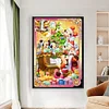 Disney Christmas-11CT Stamped Cross Stitch 40*60cm/15.75*23.62in(Big Size)