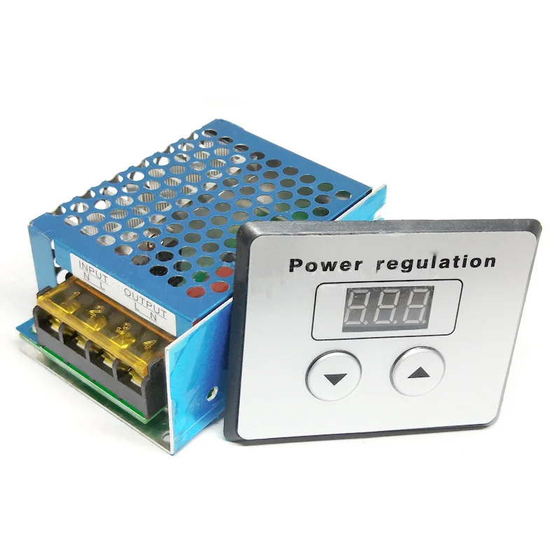 4000W SCR Voltage Power Regulator Dimmer AC 220V Electric Motor Speed Temperature Controller Power Supply Module