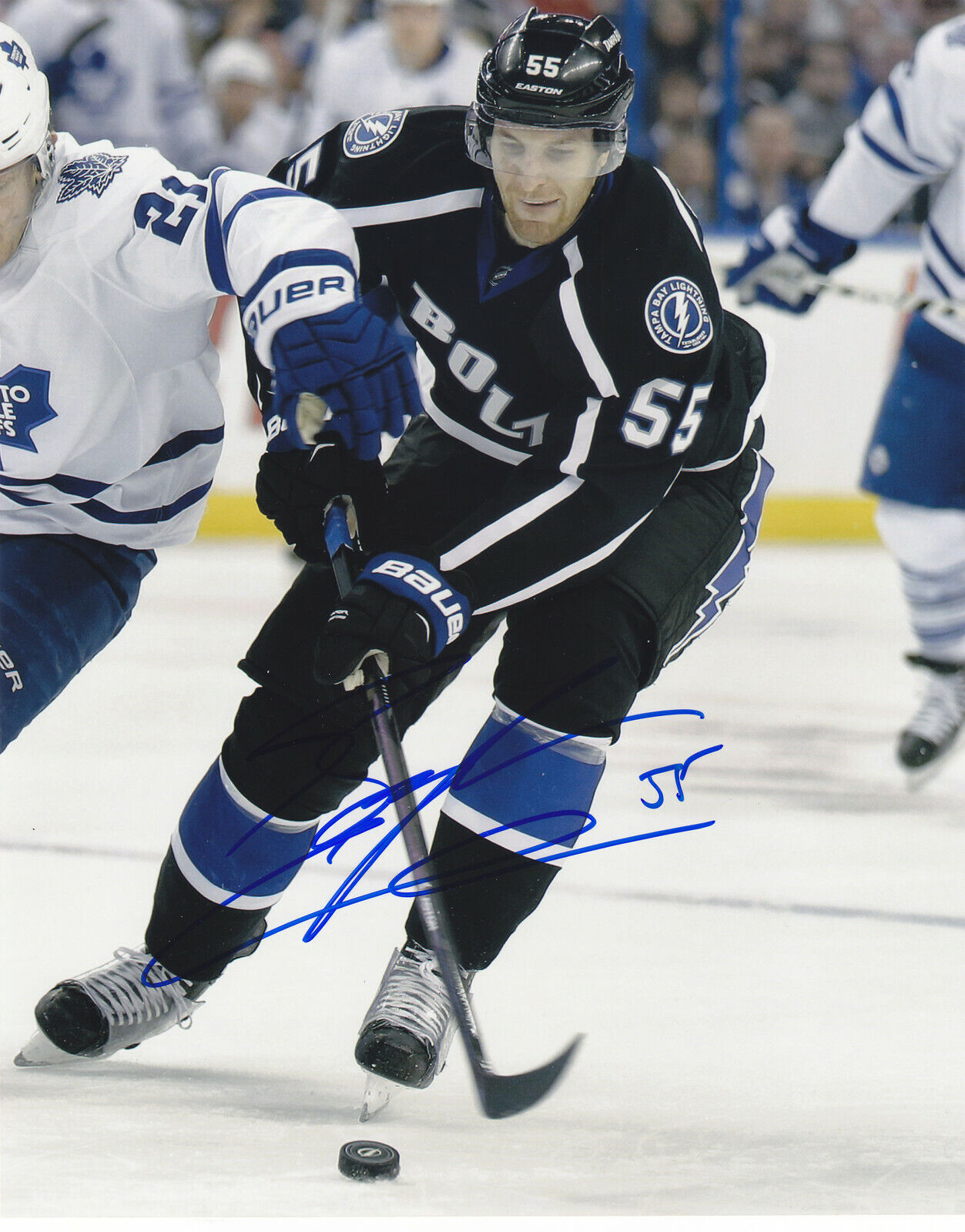 BRAYDON COBURN SIGNED AUTOGRAPH TAMPA LIGHTNING 8X10 Photo Poster painting