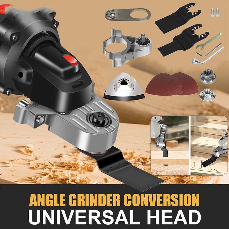 (Hot Sales)Angle Grinder Conversion Universal Head Set