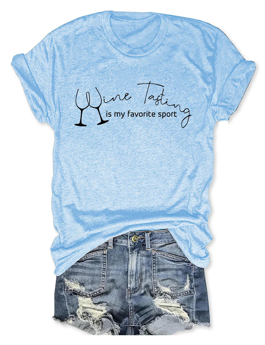 Wine Tasting Is My Favorite Sport T-shirt
