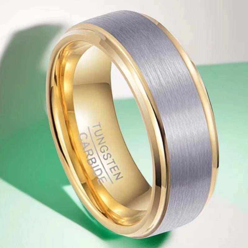 Ring Non-fading Niche Design Men's Hip Hop Titanium Steel Men's Fashion Stainless Steel Jewelry