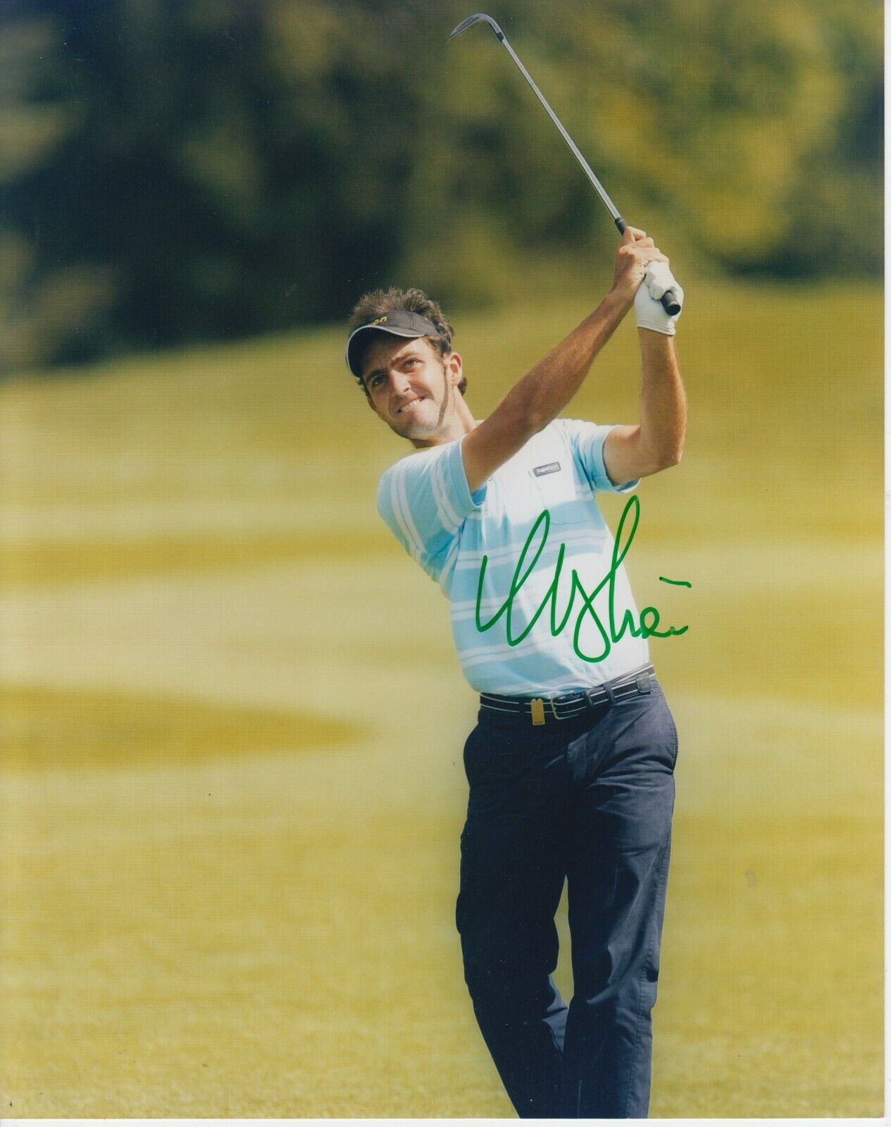 Edoardo Molinari 8x10 Signed Photo Poster painting w/ COA Golf #1