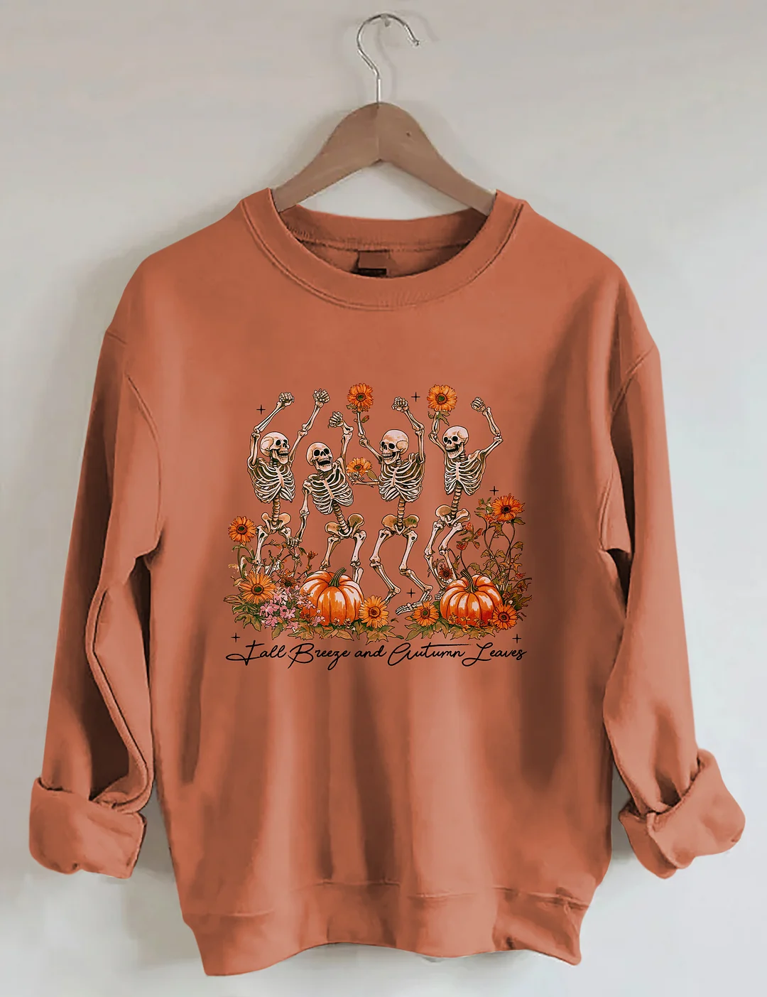 Fall Breeze and Autumn Leaves Sweatshirt