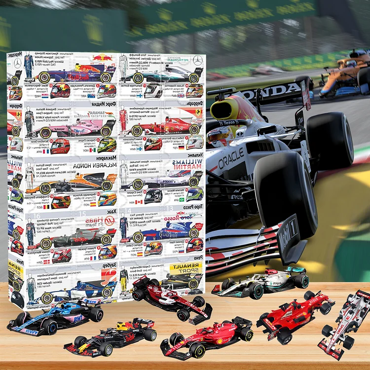 F1 Advent Calendar -- The One With 24 Little Doors