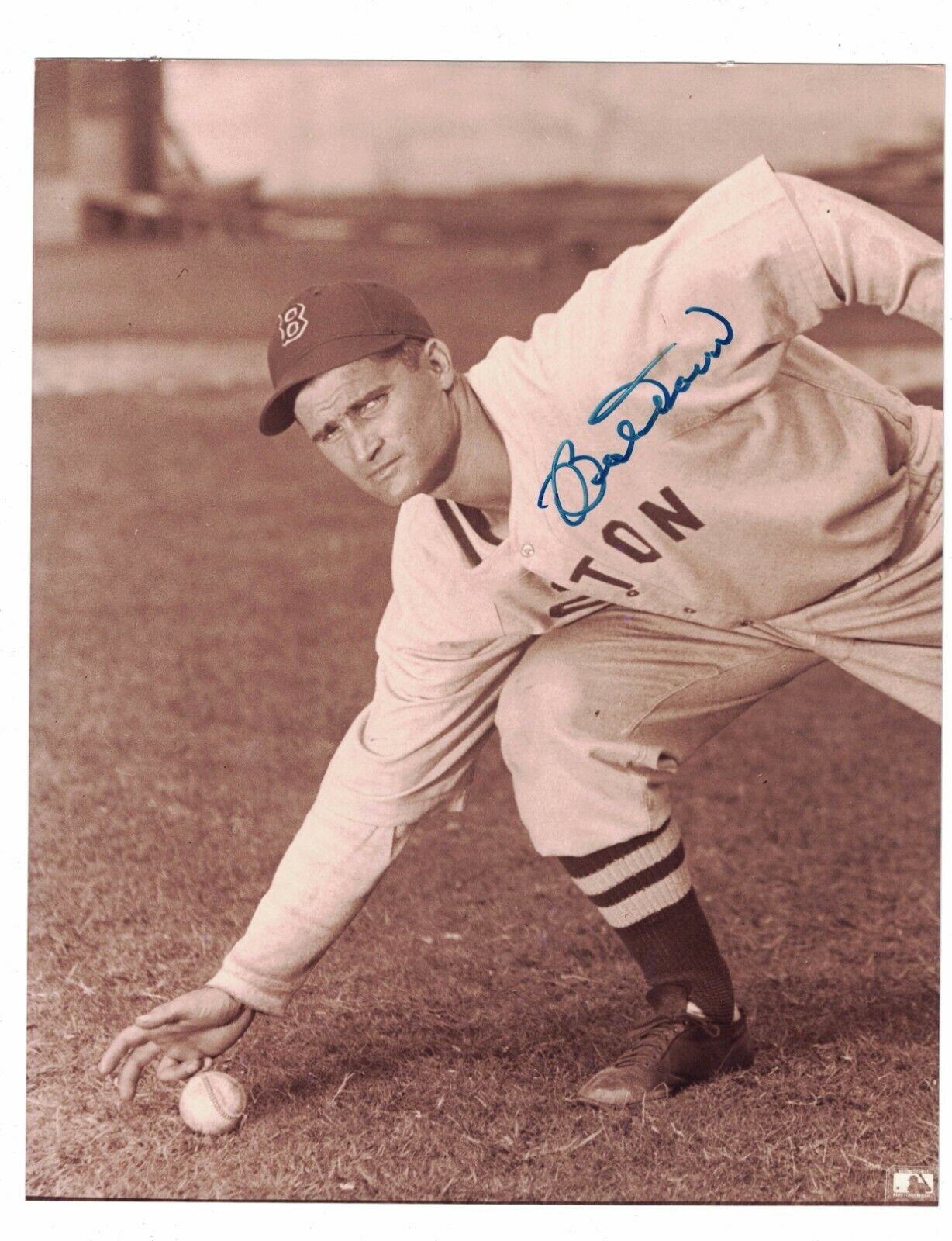 Bobby Doerr Boston Red Sox Signed 8 x 10