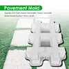 Garden DIY Path Maker Pavement Mold Concrete Stone Road Cement Brick Mold