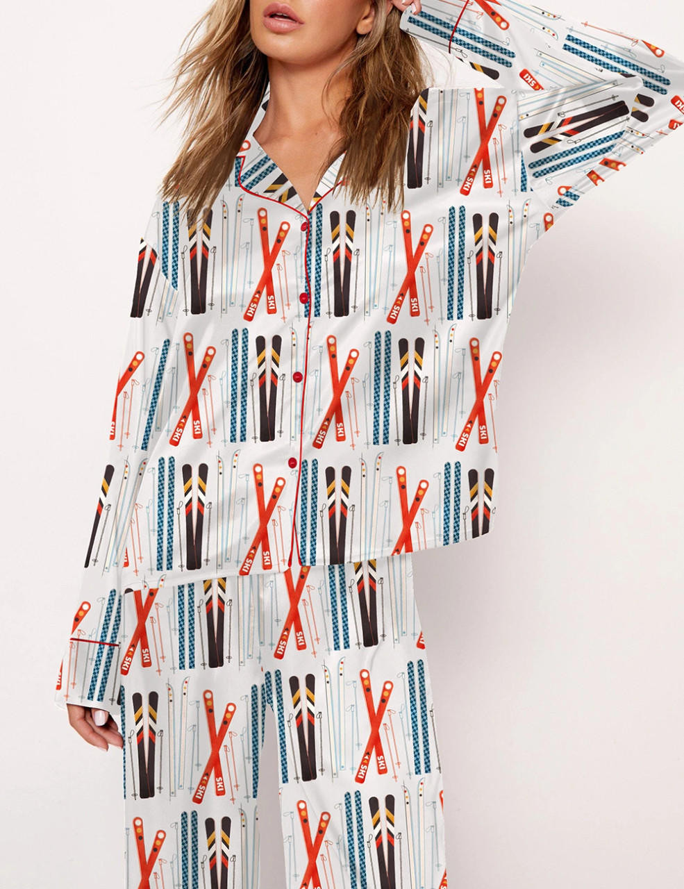 Rotimia Colorful Ski Pajama Long Set
