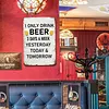 I only drink beer - Vintage Metal Signs - 20*30cm/30*40cm