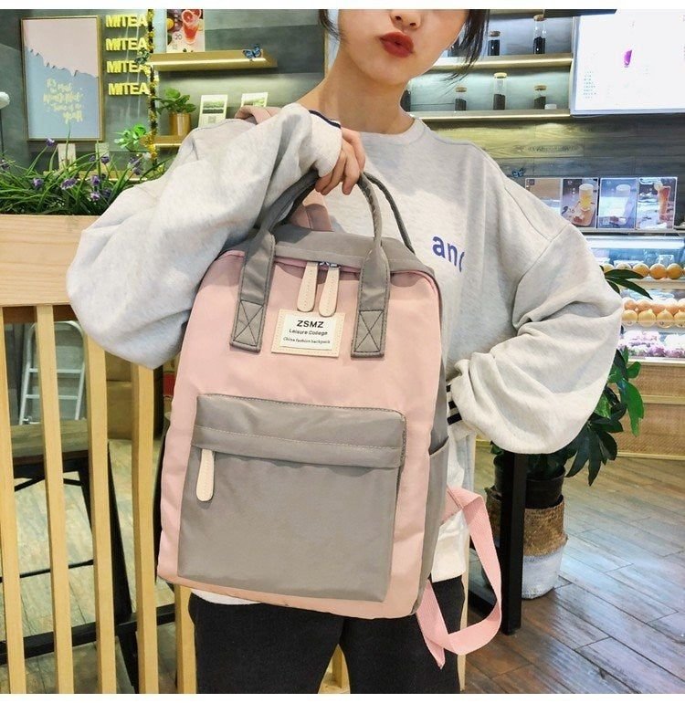 Multifunction women backpack fashion youth Korean style shoulder bag laptop backpack schoolbags for teenager girls boys travel