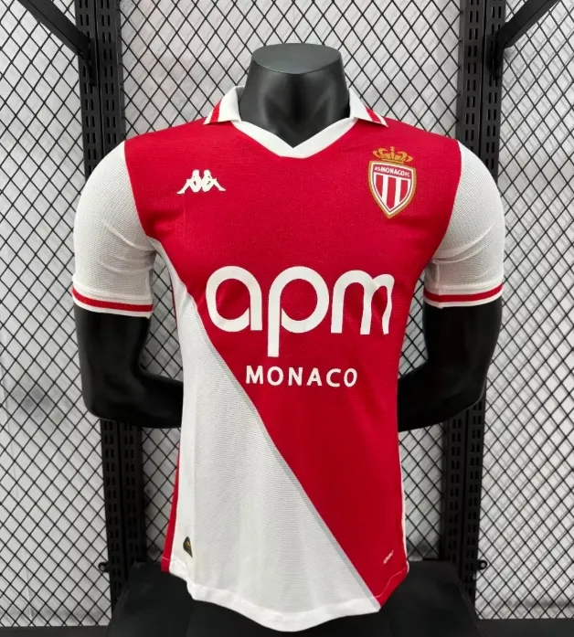 2024-25 - AS Monaco Home Shirt - Authentic