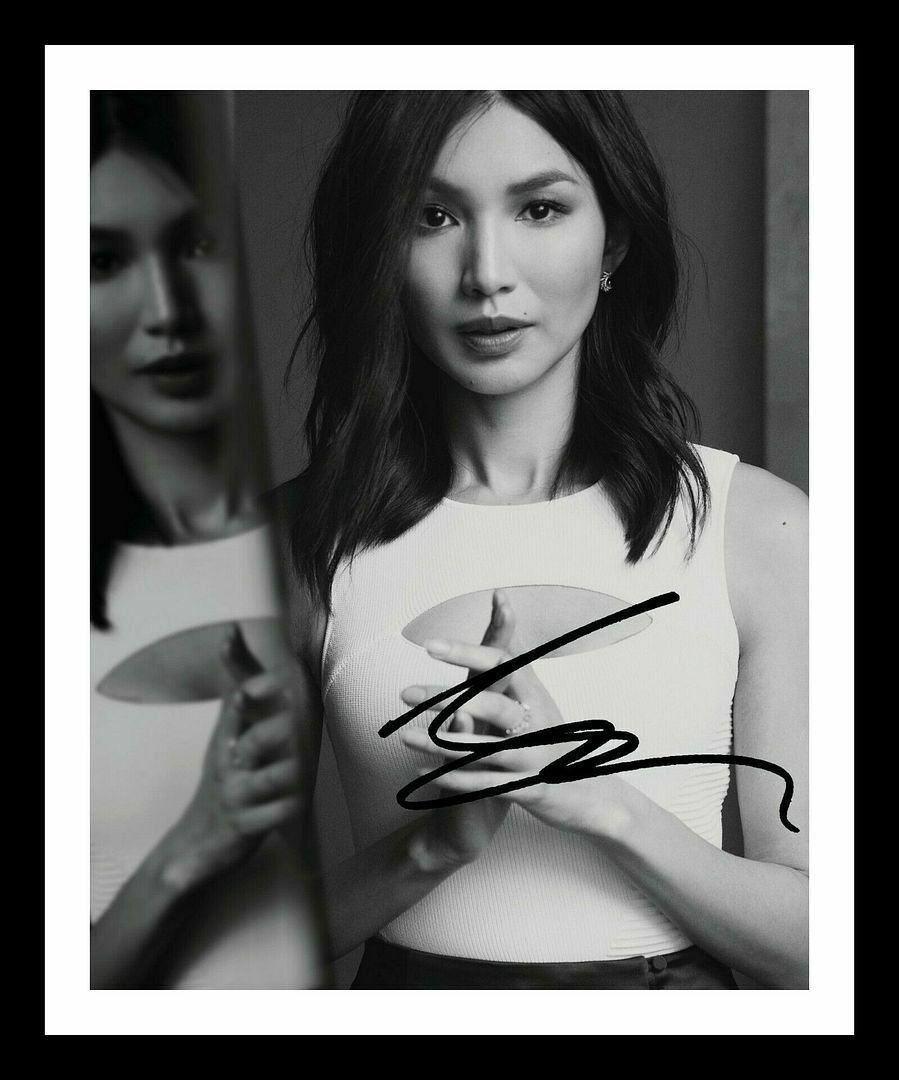 Gemma Chan Autograph Signed & Framed Photo Poster painting 1