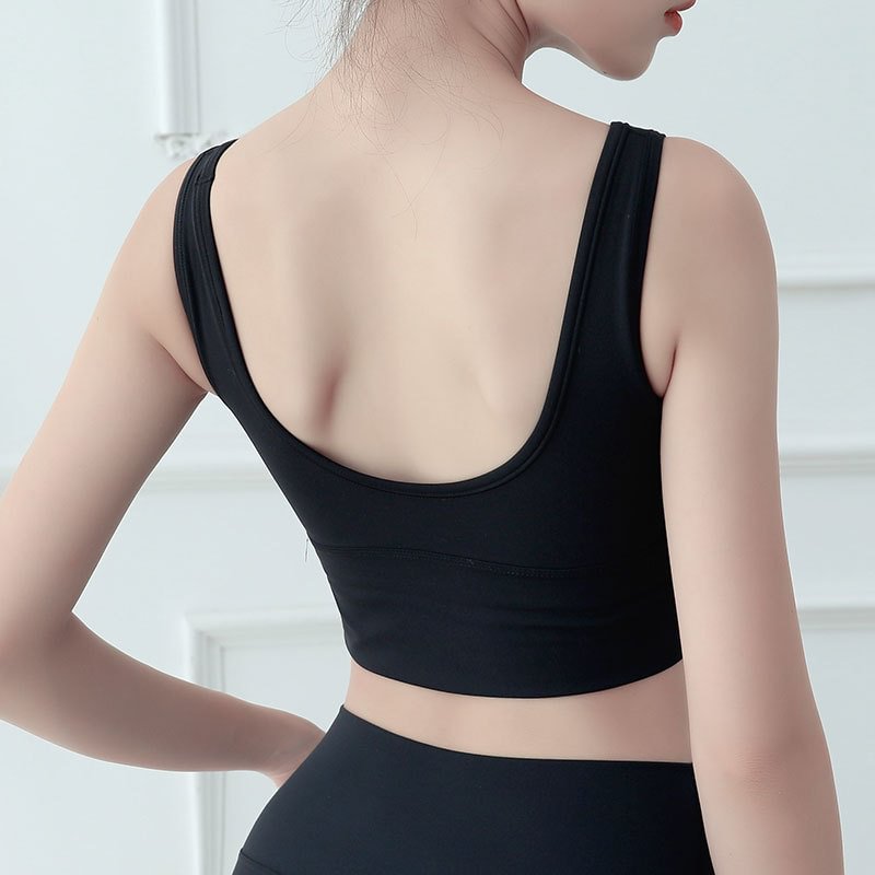 Gather Shockproof Sports Bra Women Running Fitness Yoga Underwear