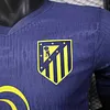 Joyfball 2025/2026 Player Version Atletico Madrid Away Football Jersey 1:1 Thai Quality（The player version jersey is a bit tight, please pay attention to the size selection）