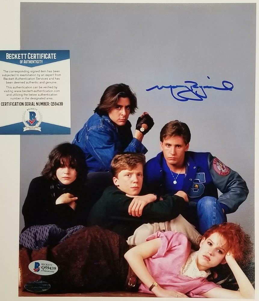 Molly Ringwald signed 8x10 Photo Poster painting #3 Breakfast Club Autograph ~ Beckett BAS COA