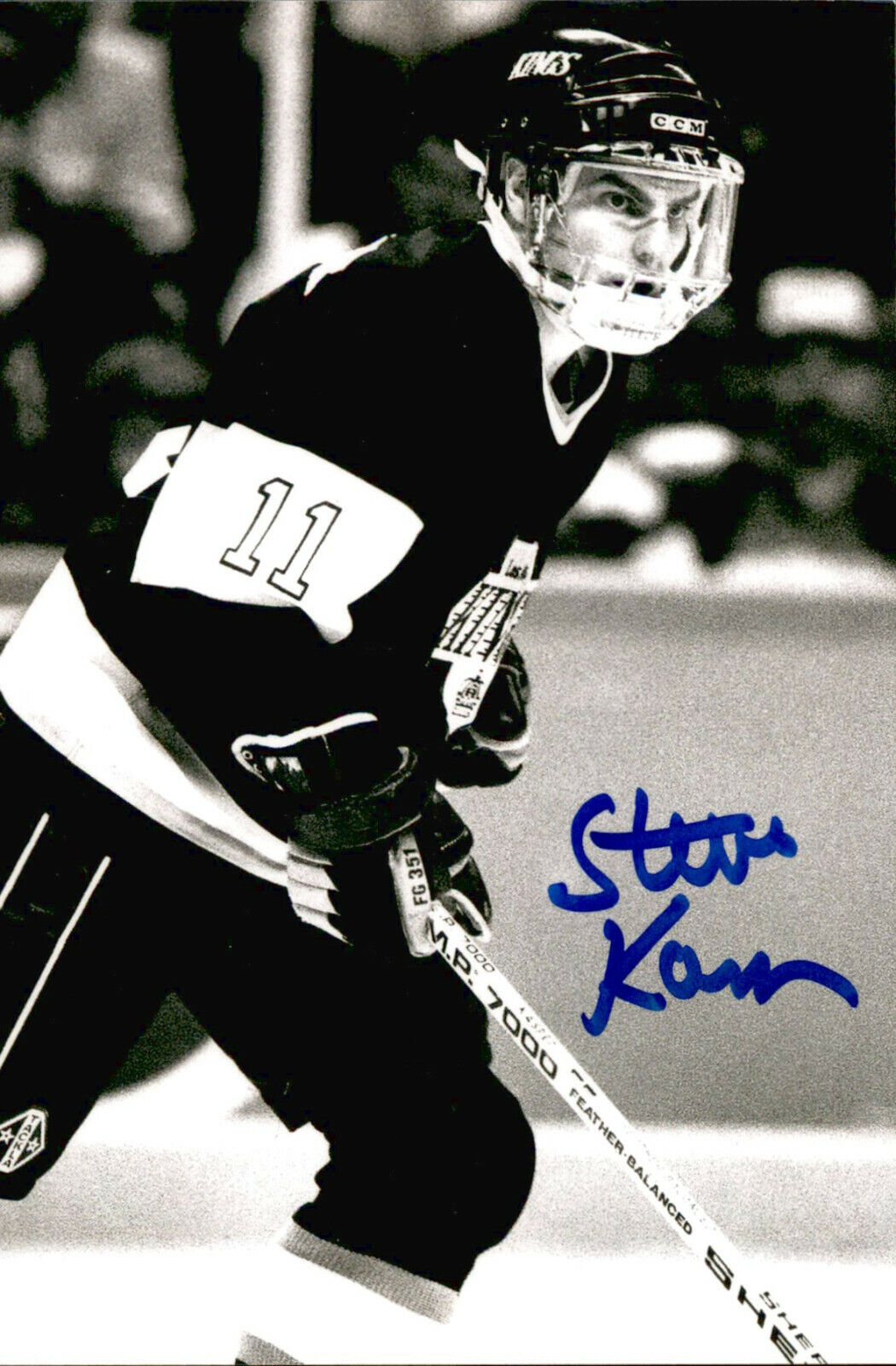 Steve Kasper SIGNED autographed 4x6 Photo Poster painting LOS ANGELES KINGS