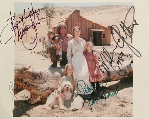 Little House On The Prairie Signed 8x10 Autographed Photo Poster painting reprint