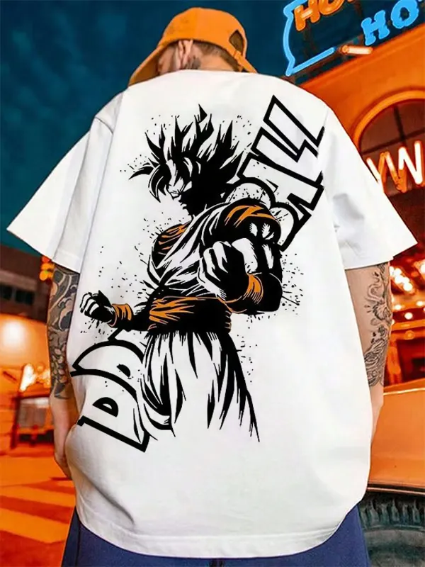 Men's Fashionable Dragon Ball Super Goku T-shirt 